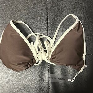 Forever 21 Brown and White Bikini